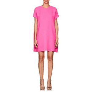 Lisa Perry Neon Pink Shift Dress, Size M